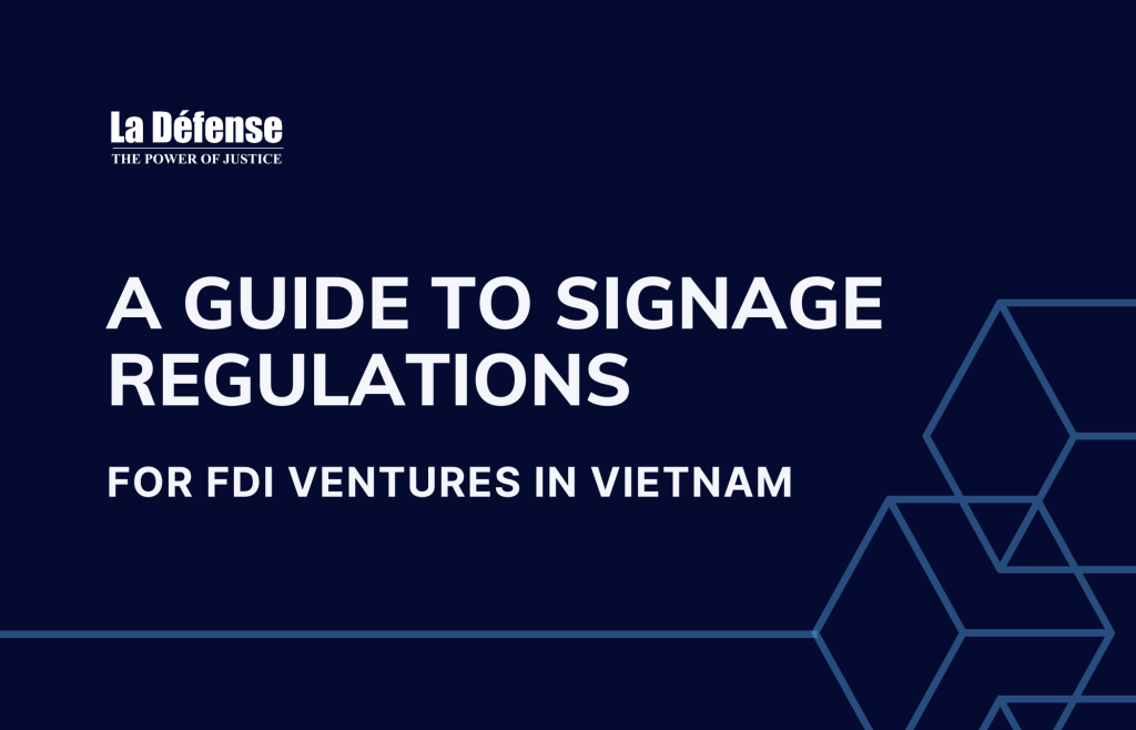 Signage Regulations for FDI Ventures