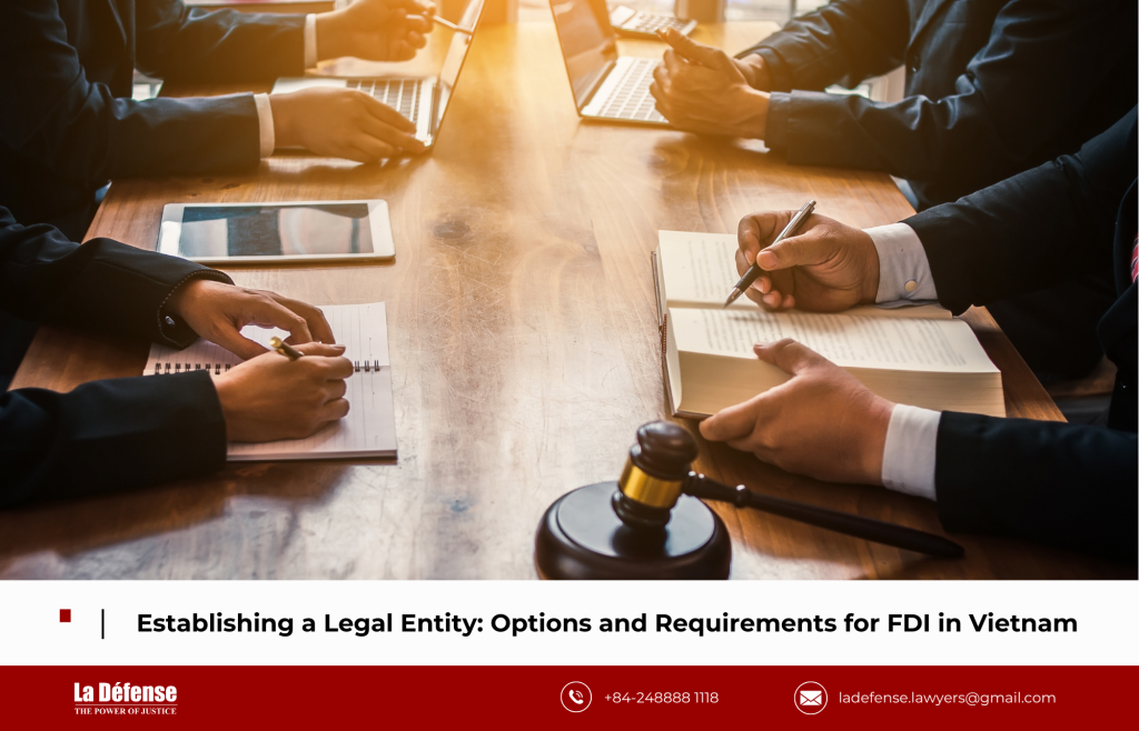 Establishing a Legal Entity